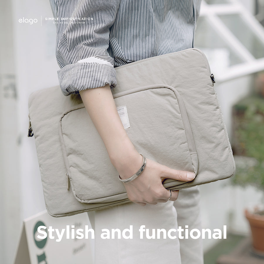Tablet and Laptop Sleeve [Stone - 3 Sizes]