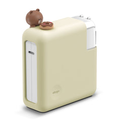LINE FRIENDS | elago Brown MacBook Charger Cover