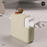 LINE FRIENDS | elago Brown MacBook Charger Cover