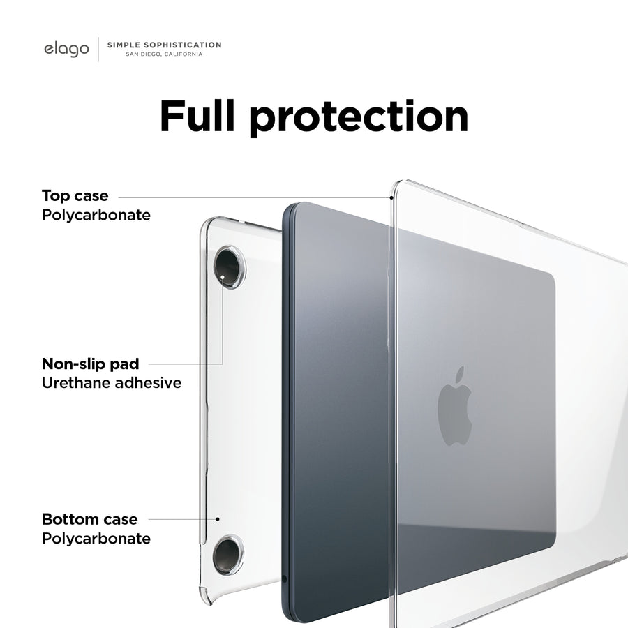 Ultra Slim Hard Case for MacBook Air 13.6 inch M2 [2 Colors]