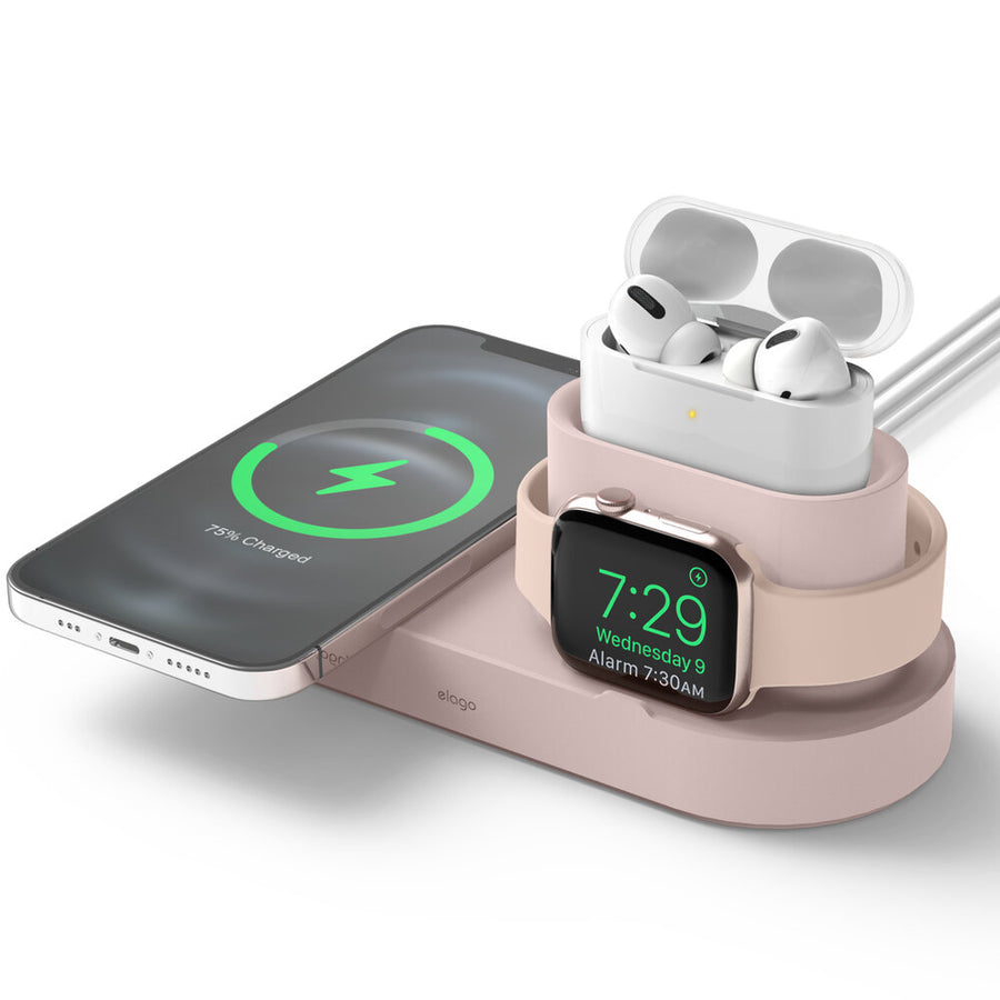 Trio 1 Charging Hub for Apple Devices (MagSafe) [3 Colors]