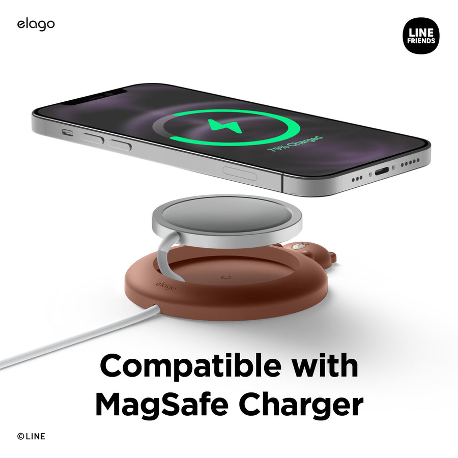 LINE FRIENDS | elago Charging Pad for Apple Devices (MagSafe) [4 Styles]