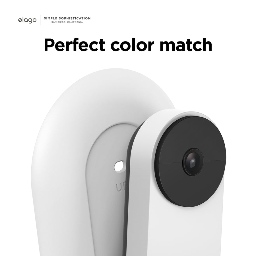 Wall Plate for Nest Hello Doorbell 2021 (Battery) [5 Colors]