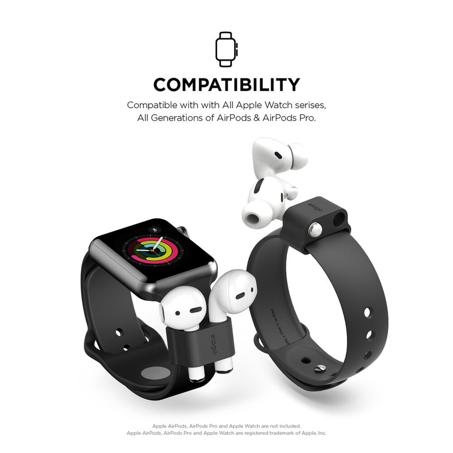 Wrist Fit for AirPods 1 & 2 [Black]