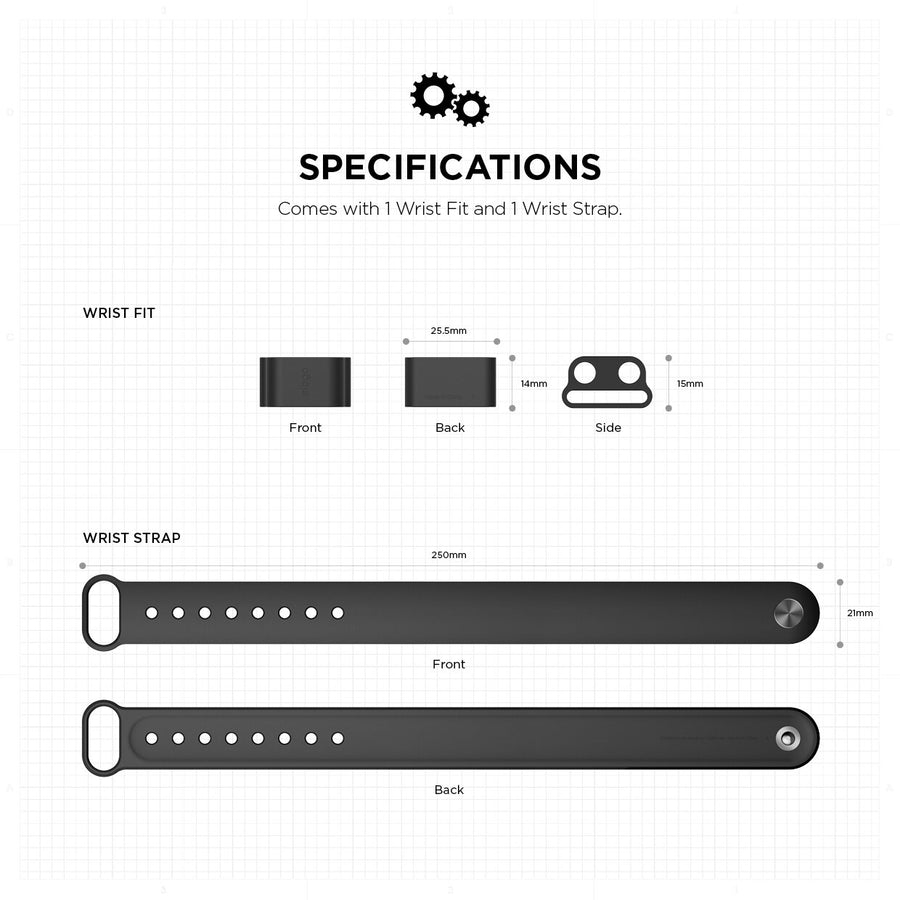 Wrist Fit for AirPods 1 & 2 [Black]