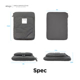 Tablet and Laptop Sleeve [Dark Gray] [3 Sizes]