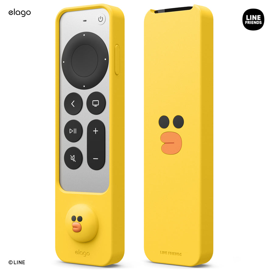 LINE FRIENDS | elago Case for 2022/2021 Apple TV Siri Remote [2 Styles]