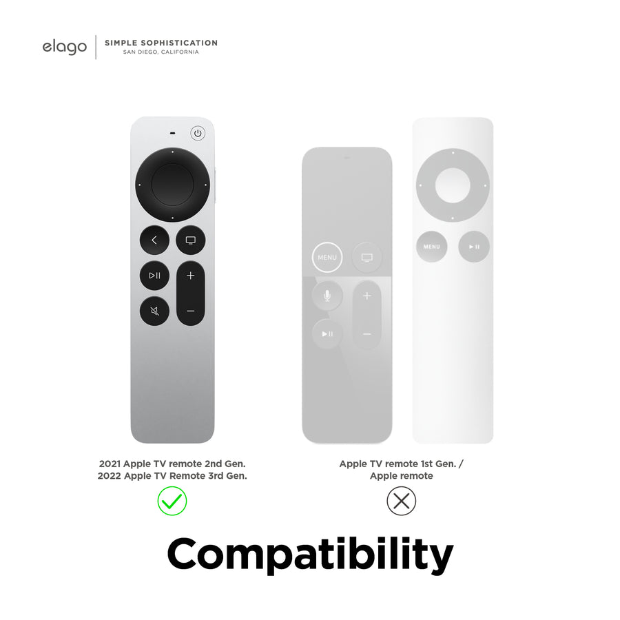 R4 Retro Case for 2022/2021 Apple TV Siri Remote [4 Colors]