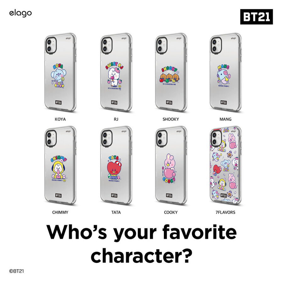 BT21 I elago iPhone 11 Hybrid Case [7 FLAVORS]