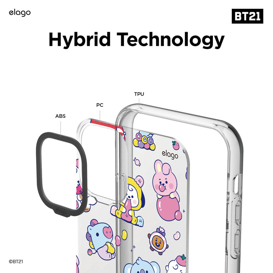 BT21 I elago 7 Flavors Hybrid Case for iPhone 11 [8 Styles]