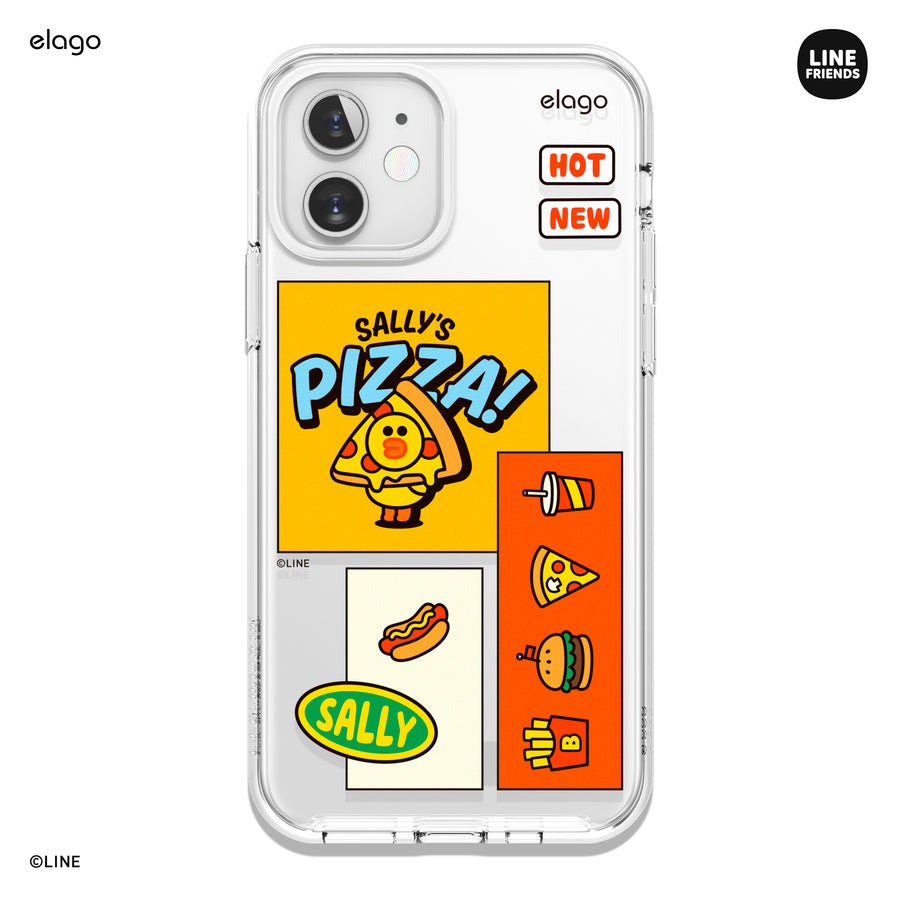 LINE FRIENDS | elago Burger Time Case for iPhone 12 Mini [3 Styles]