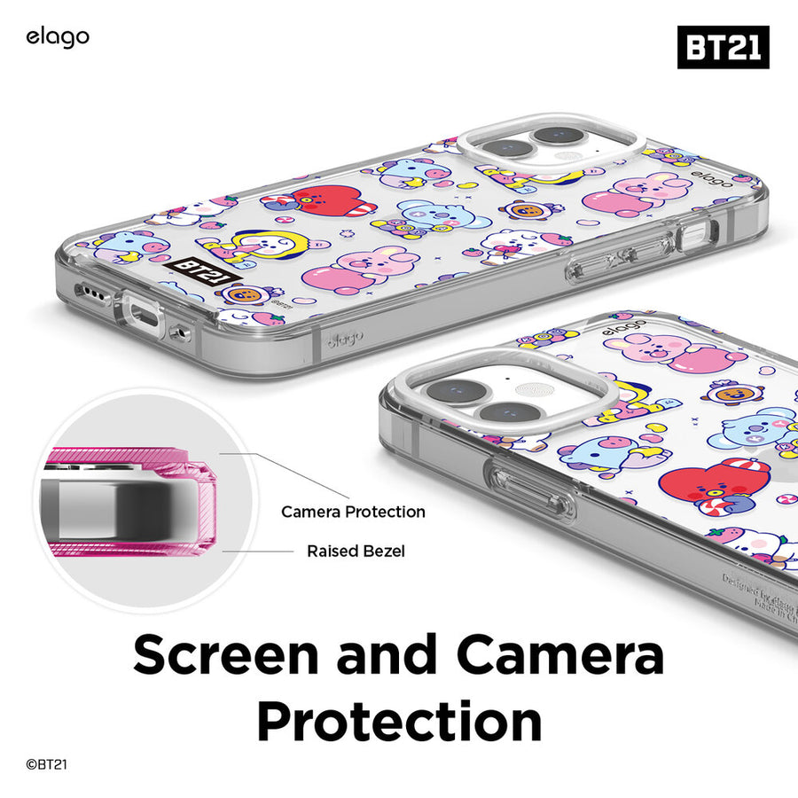 BT21 | elago 7 Flavors Case for iPhone 12 Mini [8 Styles]