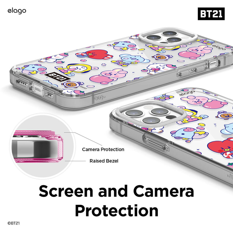 BT21 | elago 7 Flavors Case for iPhone 12 / 12 Pro [8 Styles]