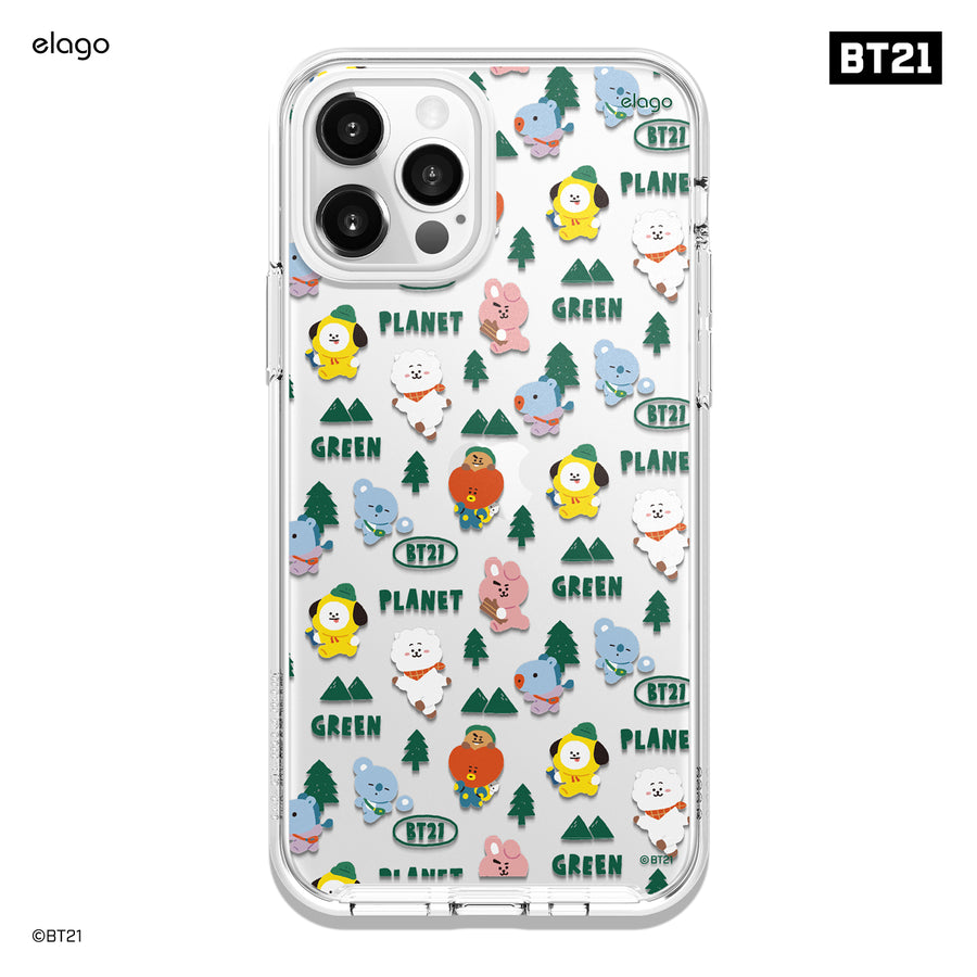 BT21 | elago The Green Planet Case for iPhone 12 / 12 Pro [2 Styles]