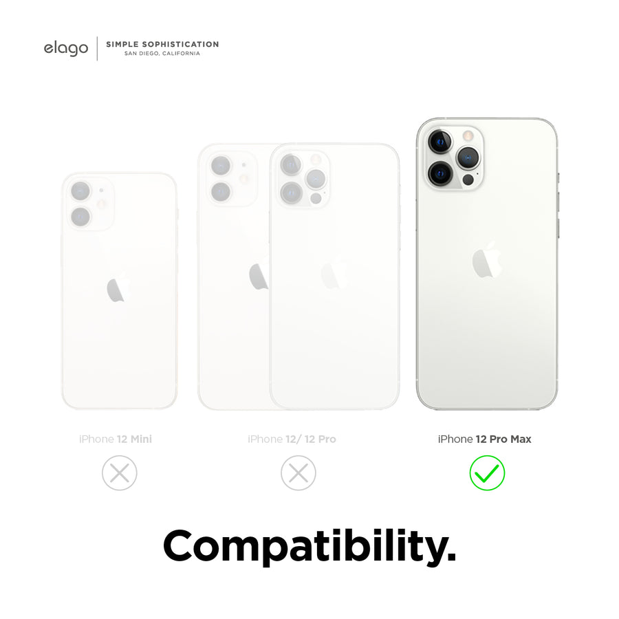 MagSafe Silicone Case for iPhone 12 Pro Max [6 Colors]