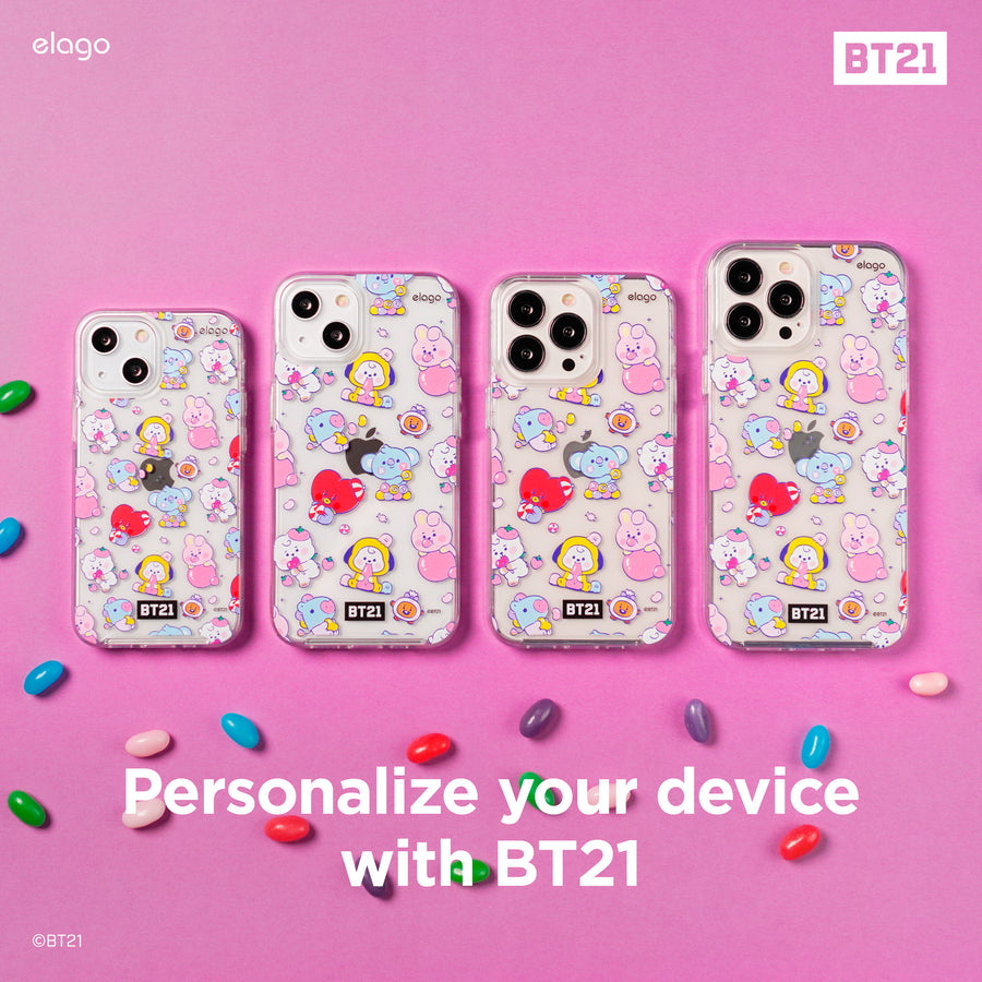 BT21 | elago Jelly Candy Case for iPhone 13 Mini