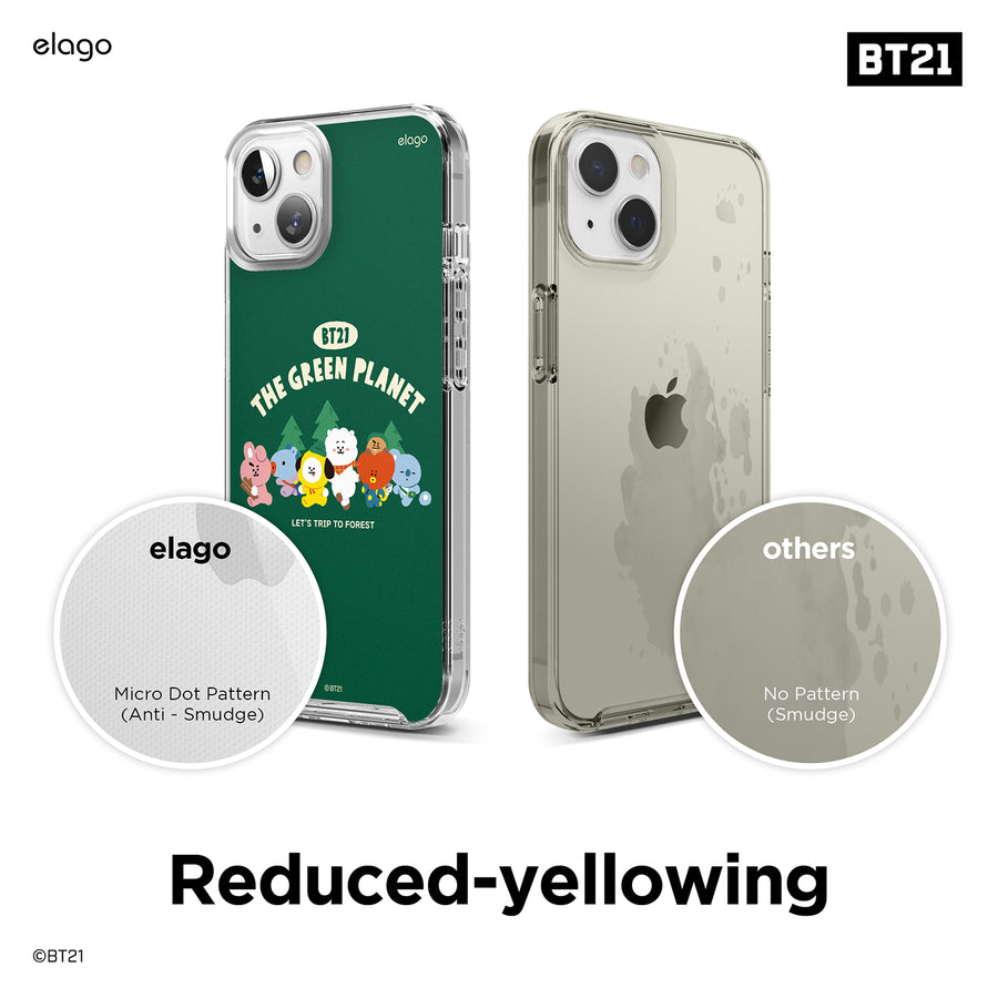 BT21 | elago Green Planet Case for iPhone 13 Mini [2 Styles]