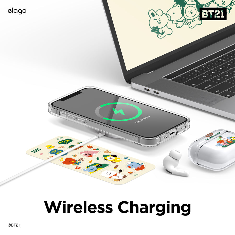 BT21 | elago Green Planet Case for iPhone 13 Mini [2 Styles]