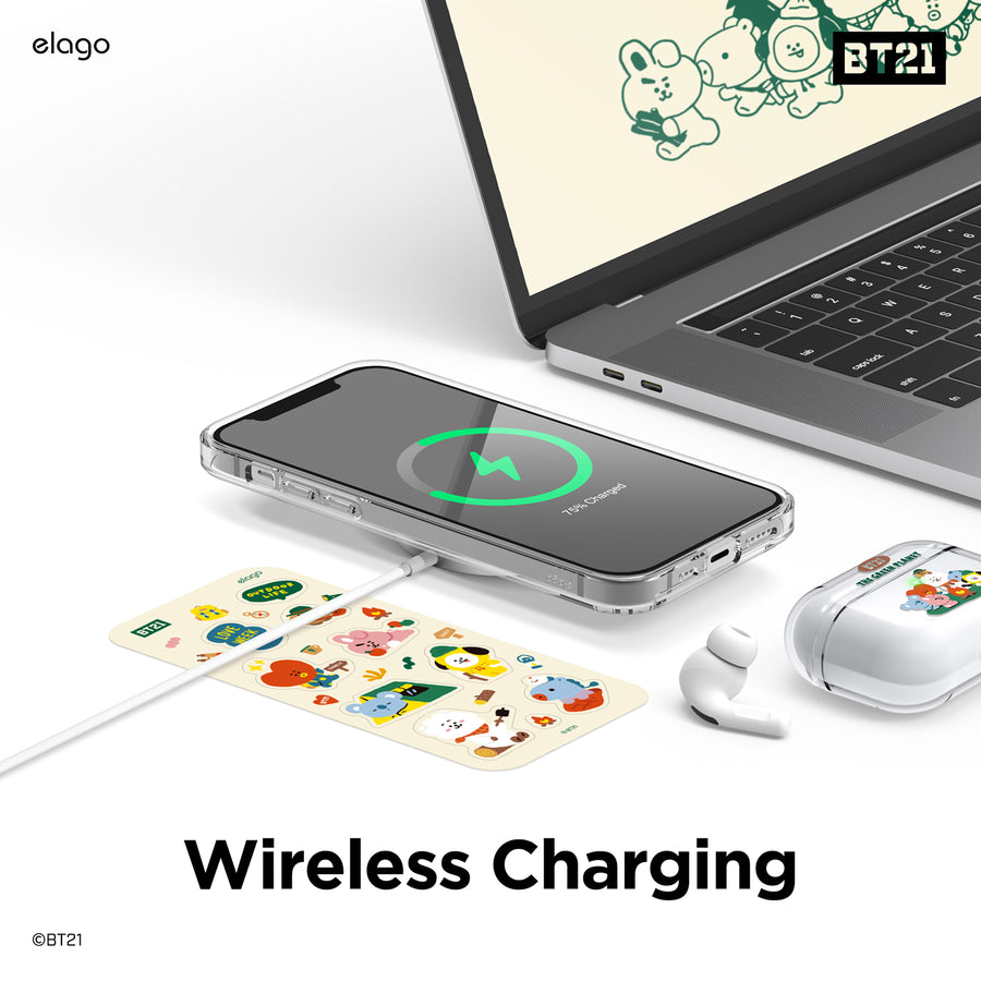 BT21 | elago Green Planet Case for iPhone 13 Pro Max [2 Styles]