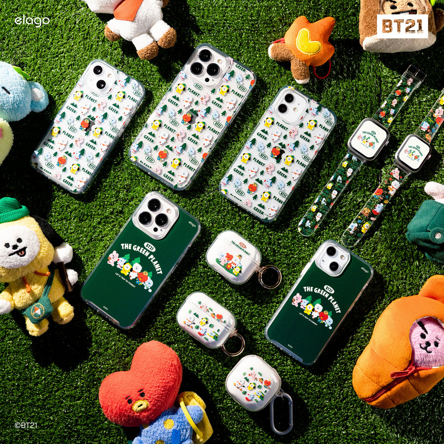BT21 | elago Green Planet Case for iPhone 13 Pro Max [2 Styles]