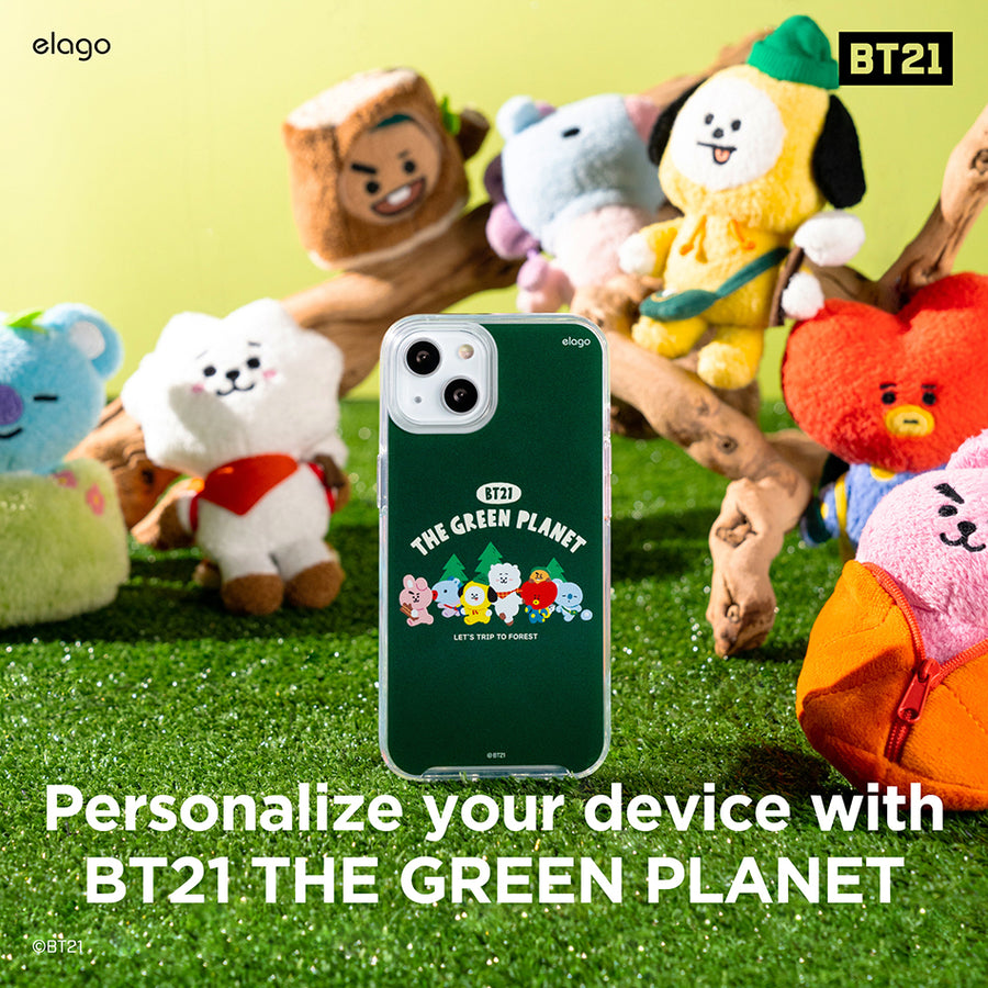 BT21 | elago Green Planet Case for iPhone 13 Pro Max [2 Styles]