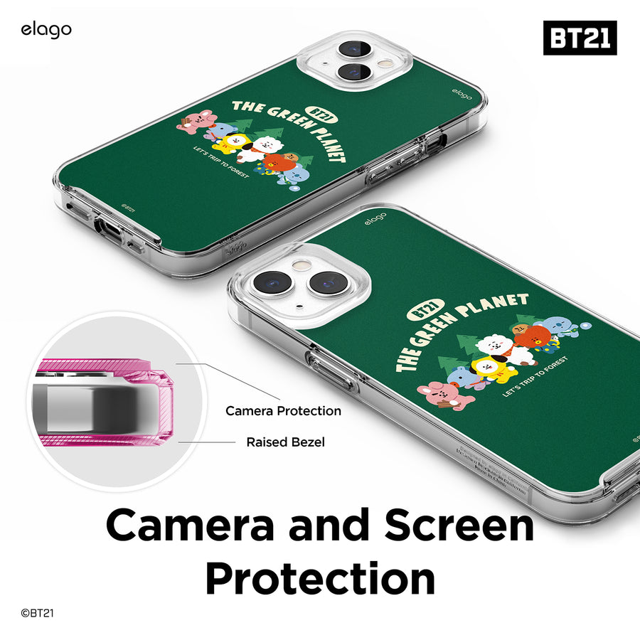BT21 | elago Green Planet Case for iPhone 13 Pro Max [2 Styles]