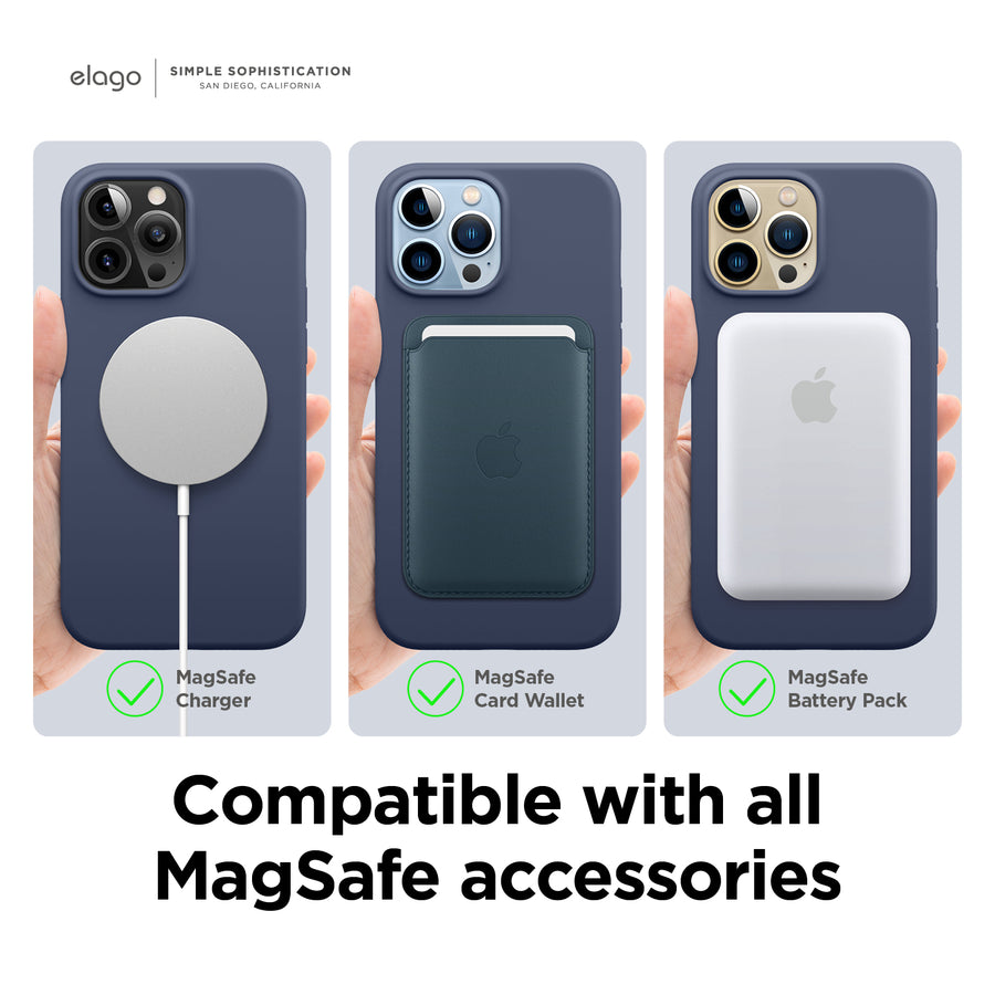 elago Silicone iPhone 12 / 12 Pro MagSafe Case [6 Colors]