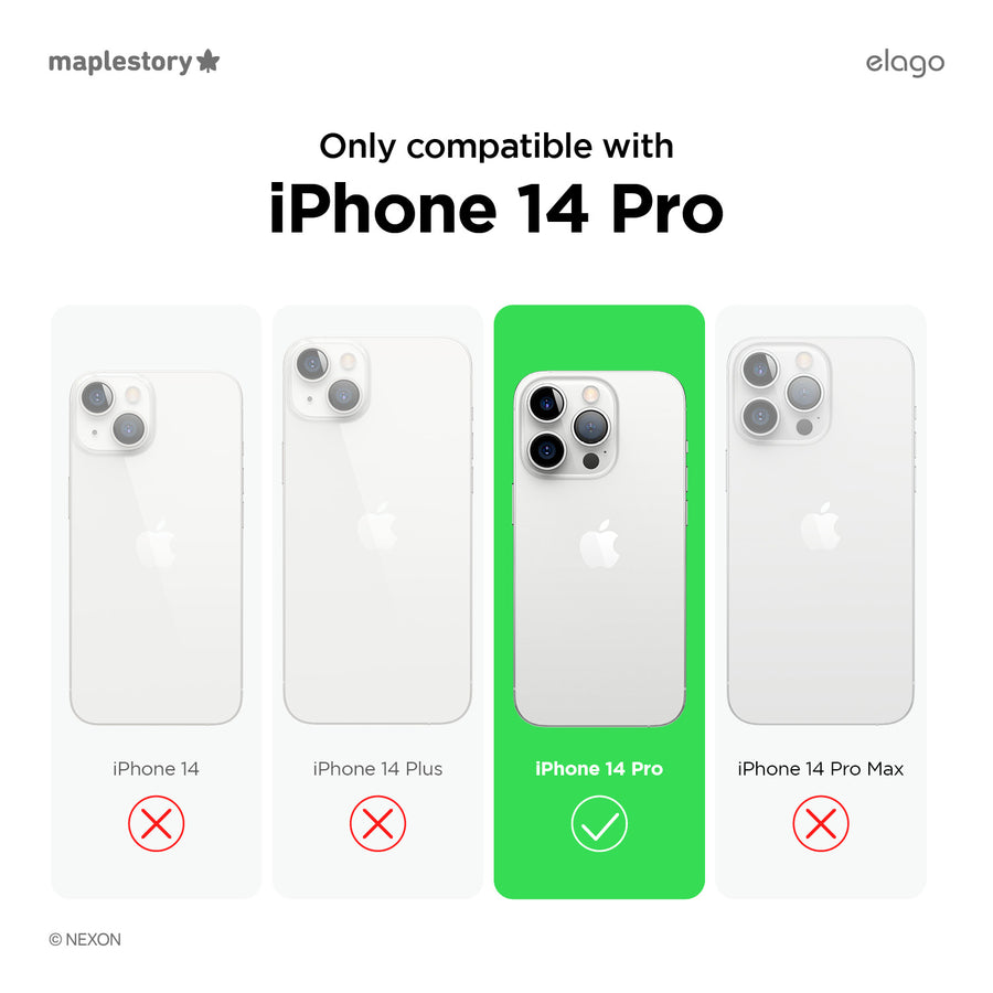 elago | MapleStory Collection Case for iPhone 14 Pro [4 Styles]