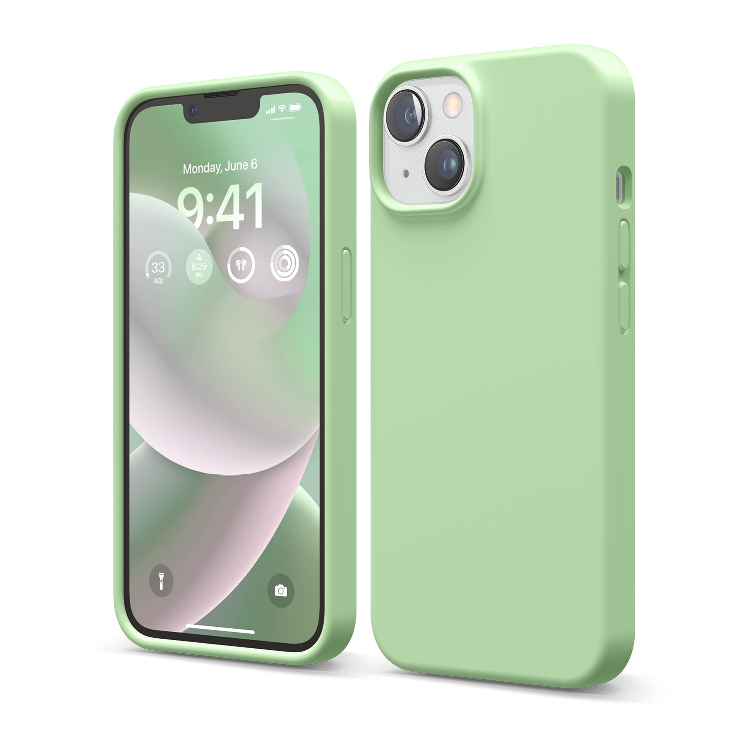 Elago Premium Silicone Case for iPhone 14 Pastel Green Elago Premium Silicone Case for iPhone 14 Pastel Green