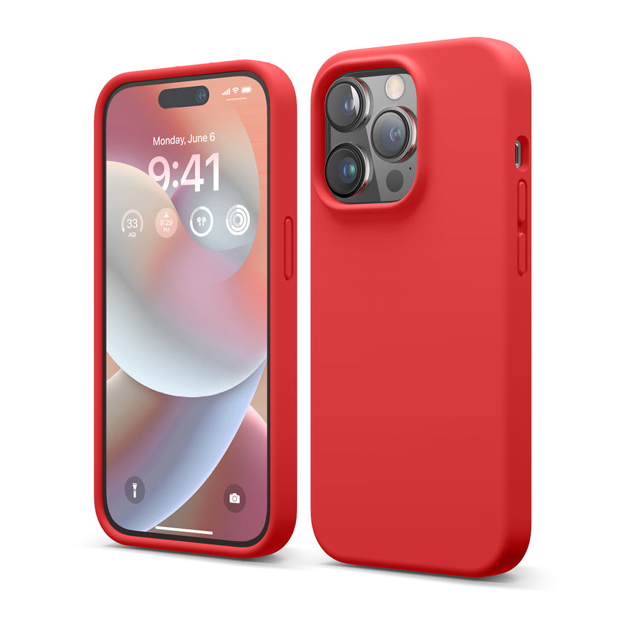 Premium Silicone Case for iPhone 14 Pro [25 Colors]