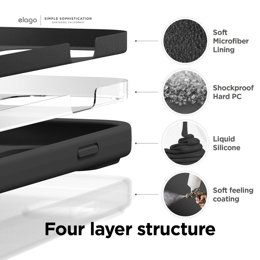 Premium Silicone Case for iPhone 14 Plus [20 Colors]