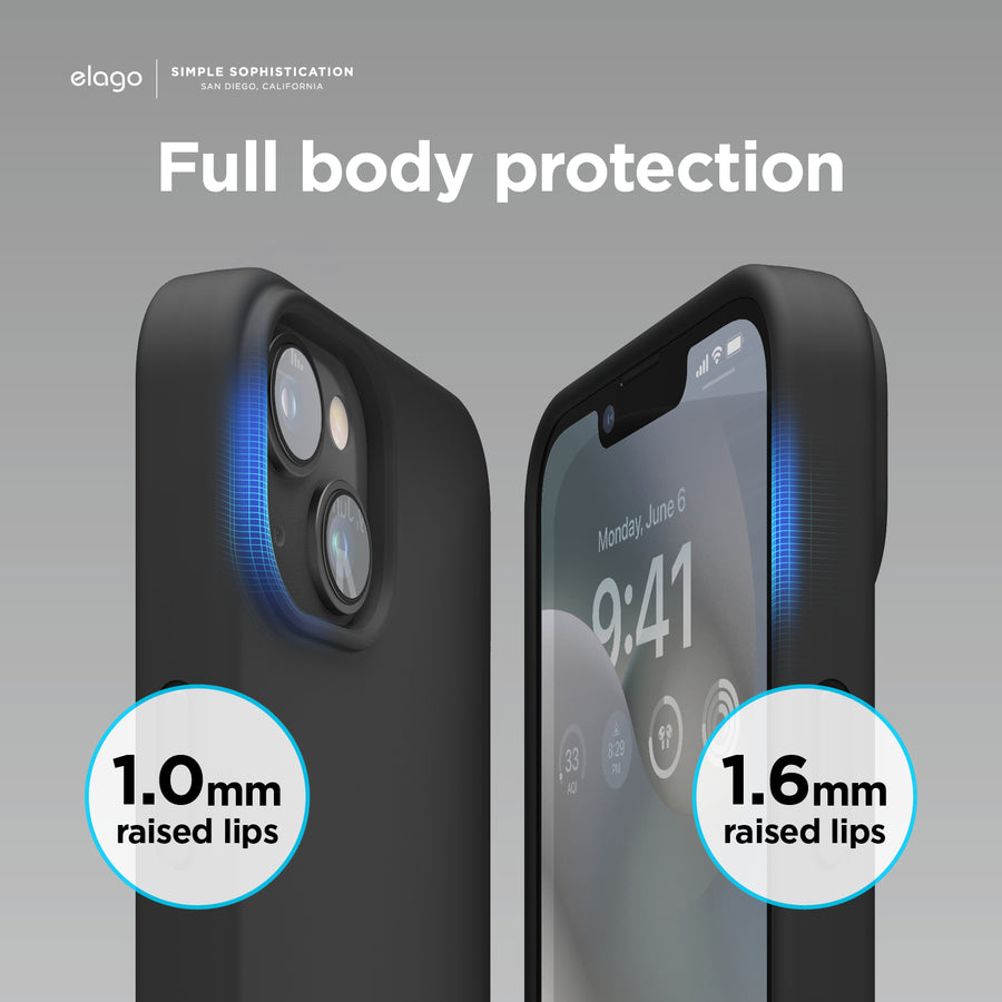 Premium Silicone Case for iPhone 14 Plus [20 Colors]