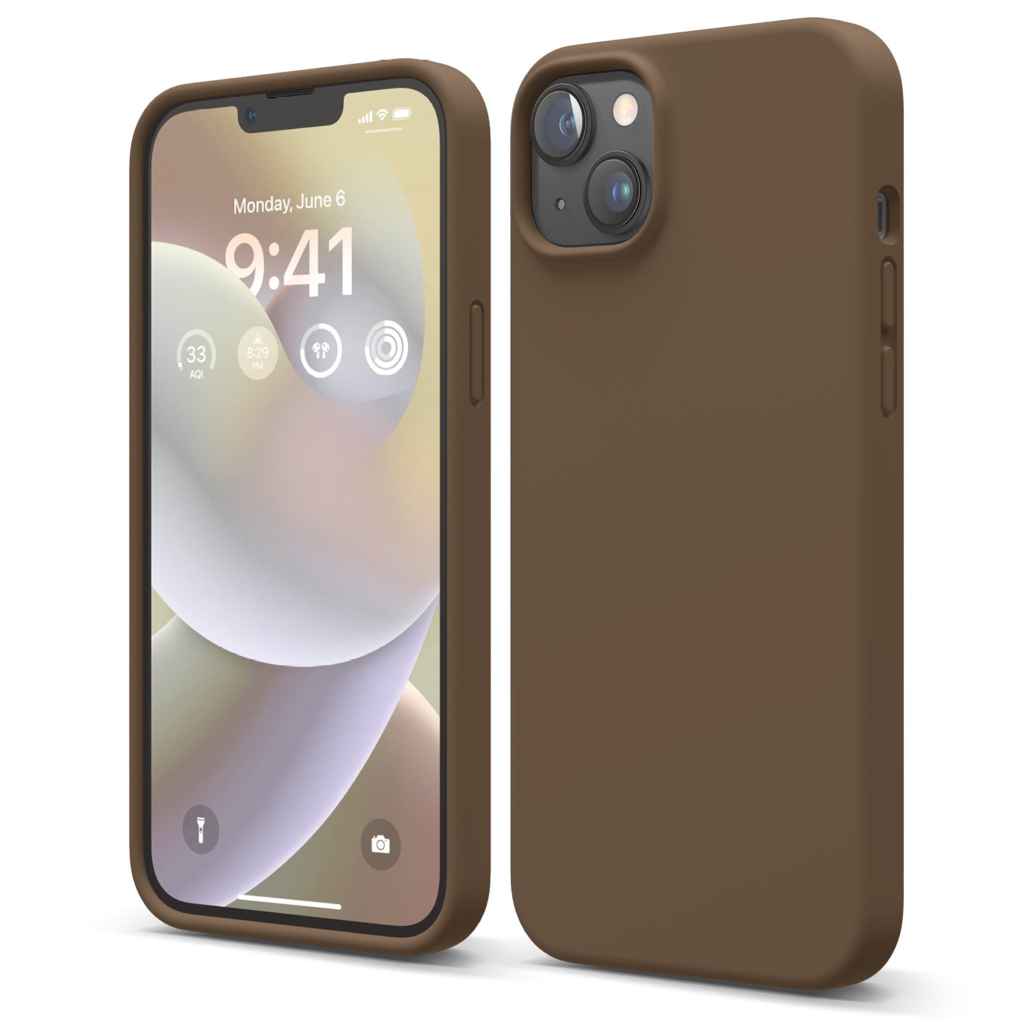Cover Compatibile Con Iphone 14 Plus, Trasparente PC Retro Durevole Cover Compatibile Con Iphone 14 Plus, Trasparente PC Retro Durevole