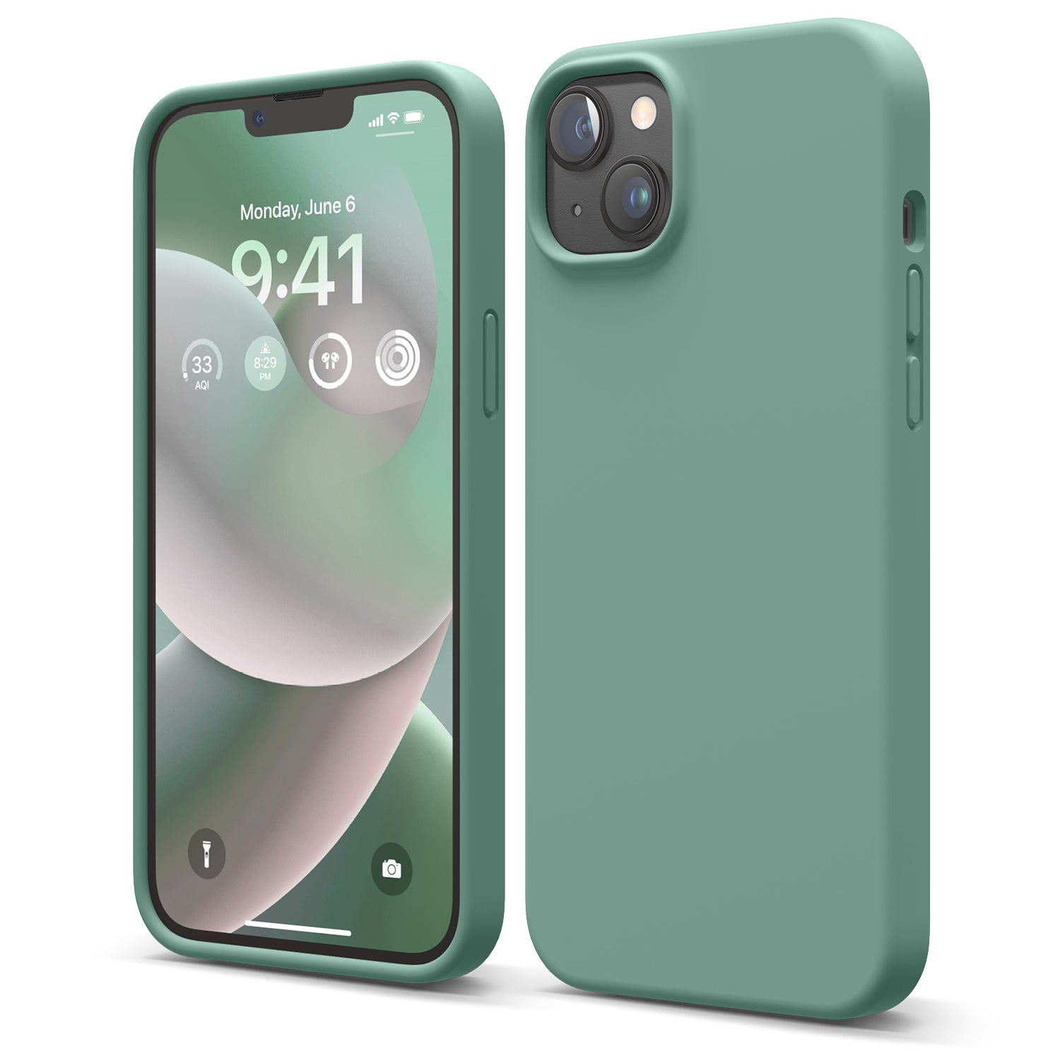 Elago Premium Silicone Case for iPhone 14 Plus Midnight Green Elago Premium Silicone Case for iPhone 14 Plus Midnight Green