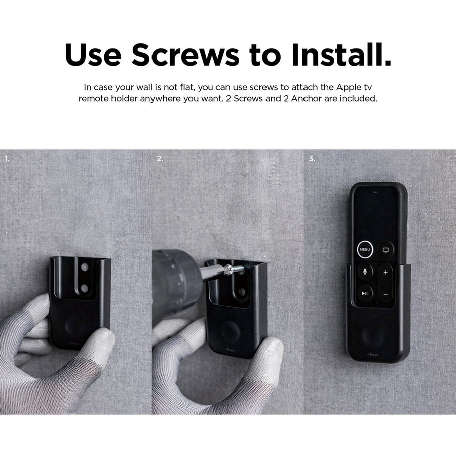 Remote Holder Mount for Apple TV Remote  [Pre 2021 Models]