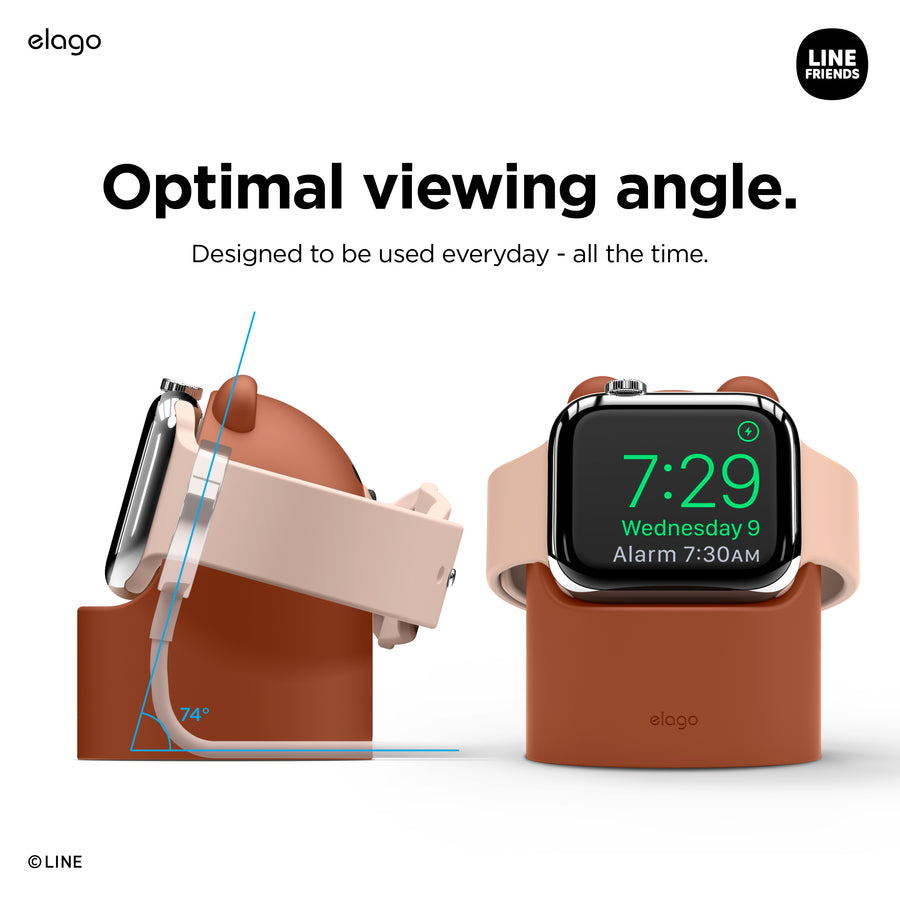 LINE FRIENDS | elago W2 Stand for Apple Watch [4 Styles]
