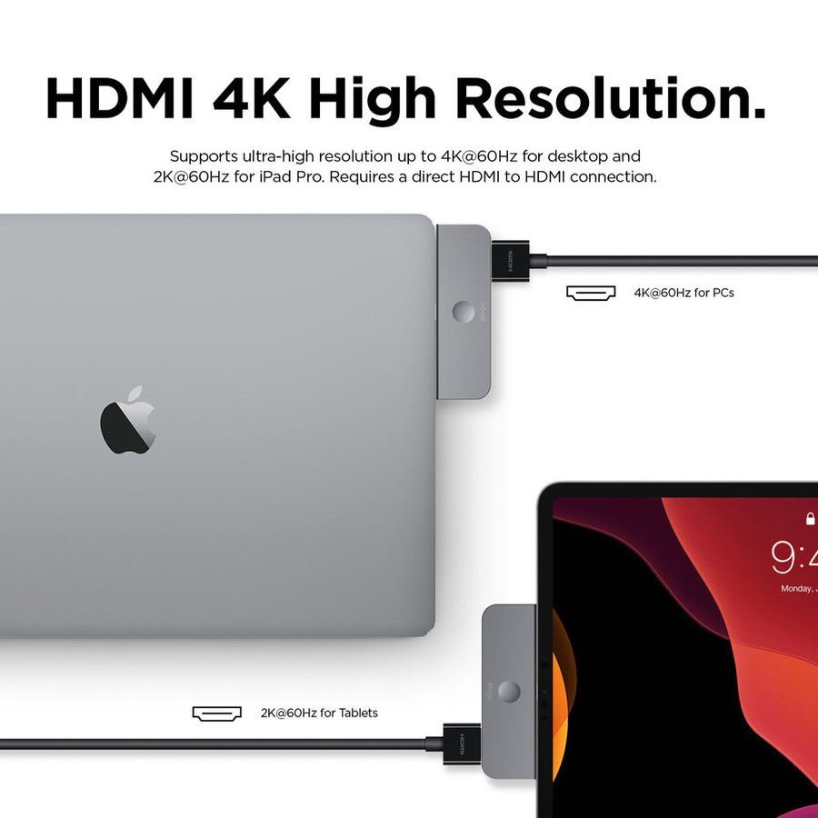Aluminum Type-C Pocket Pro Hub Adapter