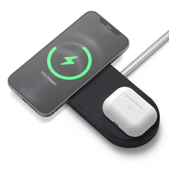 Convenient phone and Apple Watch charging stand, versatile Apple iPhone and Watch charger stand, perfect Apple Watch iPhone charger stand for organized charging.