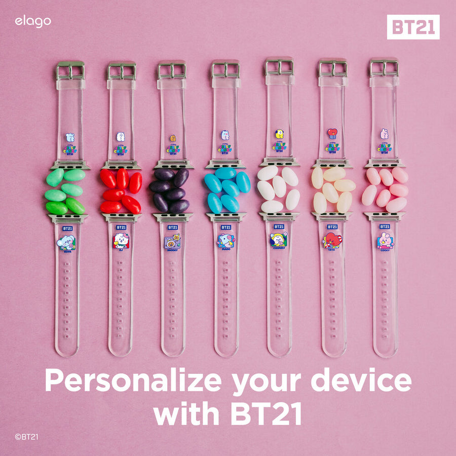 BT21 | elago 7 Flavors Strap for Apple Watch [8 Styles] [2 Sizes]