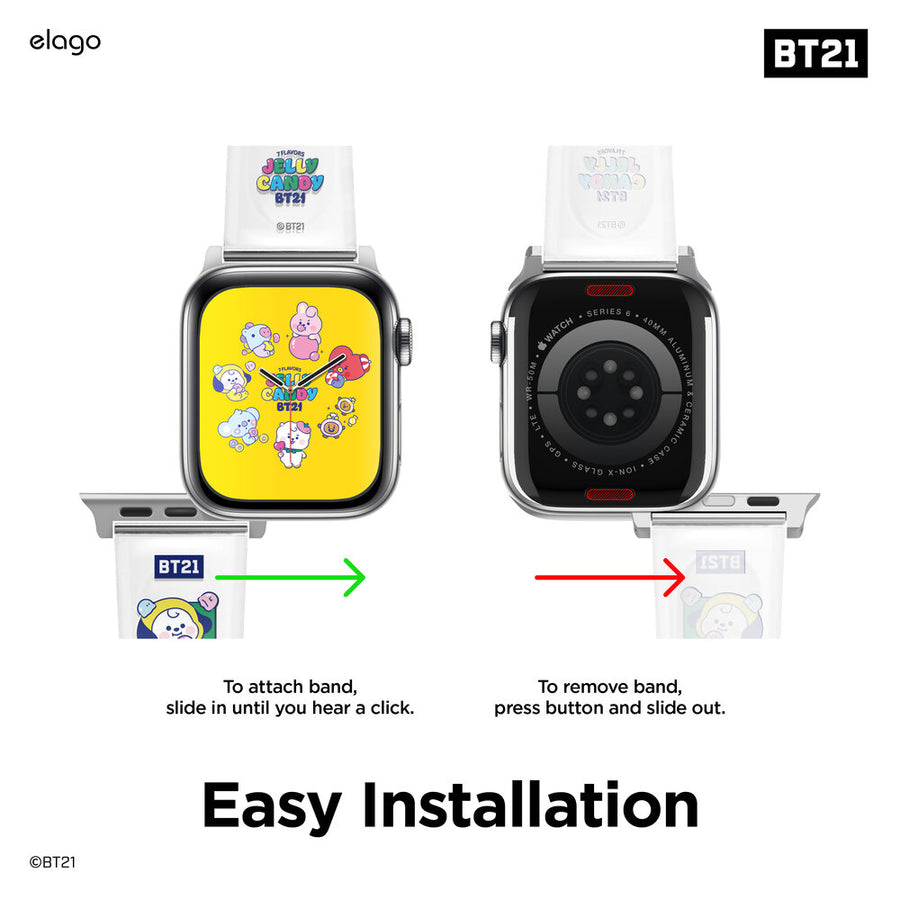 BT21 | elago 7 Flavors Strap for Apple Watch [8 Styles] [2 Sizes]