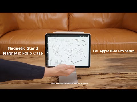 Magnetic Folio Case for iPad Pro 11 inch 2nd, 3rd, 4th Gen  [4 Colors]