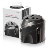 Tripshell International All-in-One Travel Plug Adapter With Surge Protection